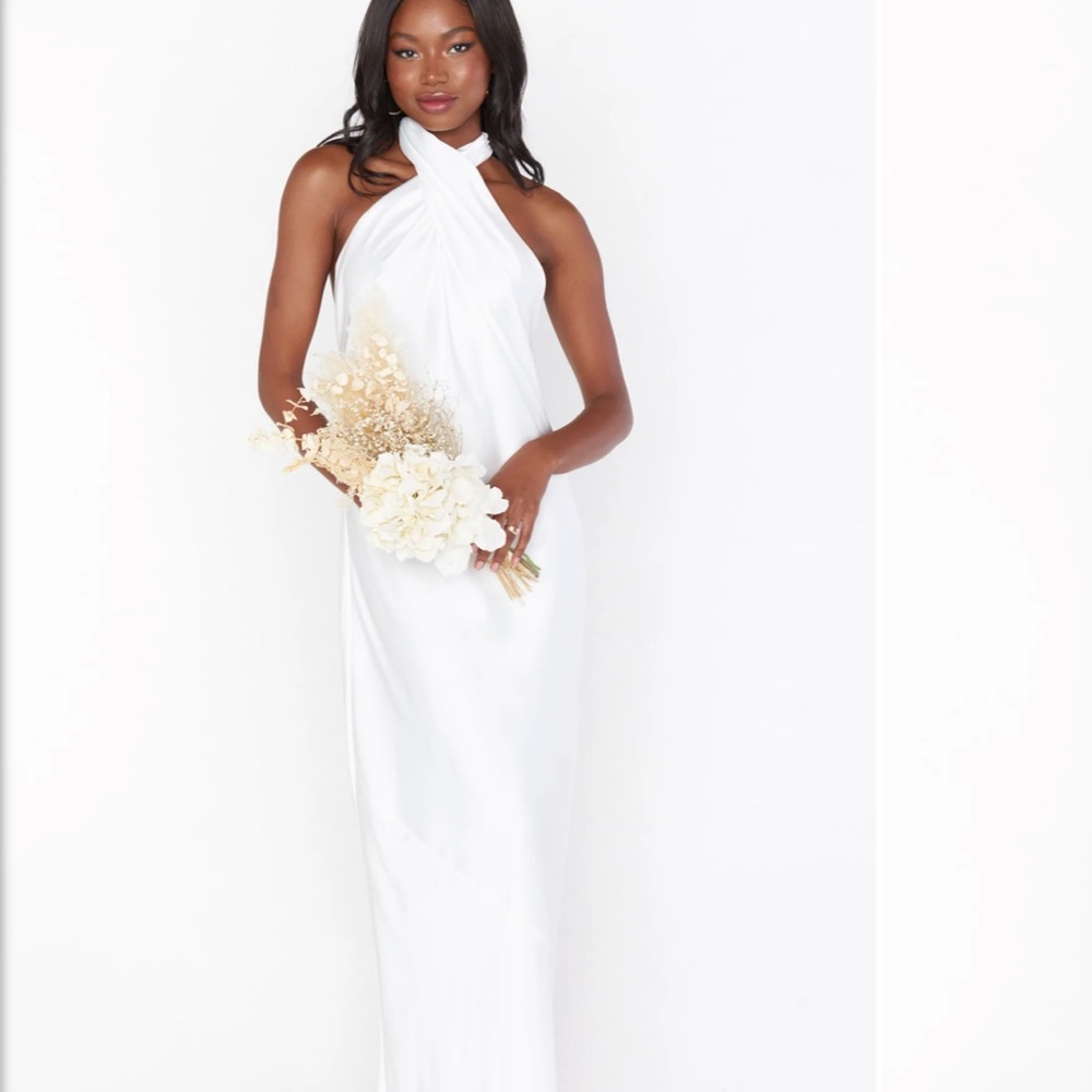 Show Me Your MuMu Jasmine Halter Maxi Dress